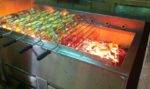 Barbecue 8 grilles + 1 fixe avec 1 Moteur