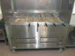 Barbecue 8 grilles + 1 fixe avec 1 Moteur