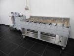 Barbecue 8 grilles + 1 fixe avec 1 Moteur