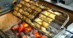 Barbecue 8 grilles + 1 fixe avec 1 Moteur