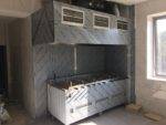 Barbecue 8 grilles + 1 fixe avec 1 Moteur