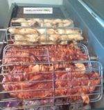 barbecue charbon motorisé 6 BROCHES