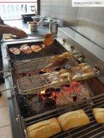 barbecue charbon motorisé 6 BROCHES