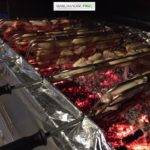 barbecue charbon motorisé 6 BROCHES