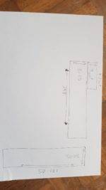 Crédence de cuisine alu brossé sur mesure