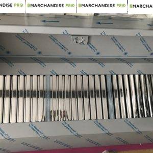 Hotte pro aspirante sans moteur statique