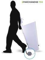 Lave mains mobile inox avec dosseret inox