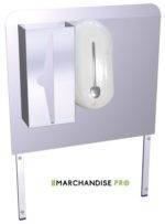 Lave mains mobile inox avec dosseret inox