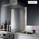 Crédence alu brossé sur mesure