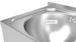 Lave mains inox mural XS
