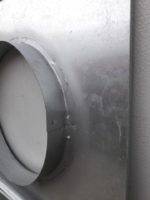 SUPPORT FIXATION TOURELLE EXTRACTION VENTILATION ASPIRATION POUR GAINE CONDUIT