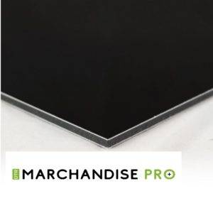 2 plaques aluminium noir 3mx1.50m