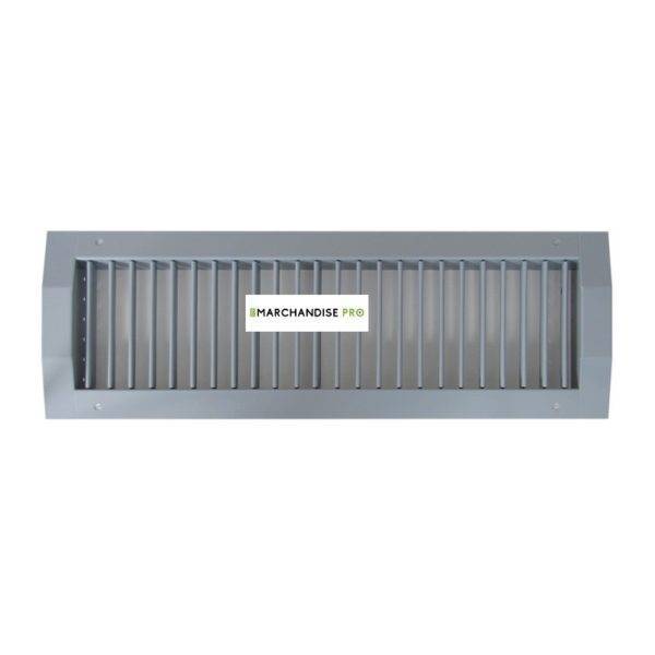 Grille de ventilation pour gaine en acier