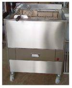 Rotisserie poulet charcoal bbq grill