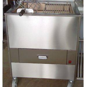 Rotisserie poulet charcoal bbq grill