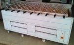 Rotisserie poulet charcoal bbq grill
