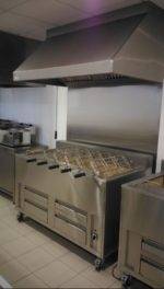 Rotisserie poulet charcoal bbq grill