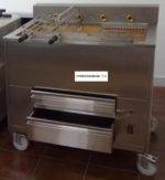 Rotisserie poulet charcoal bbq grill