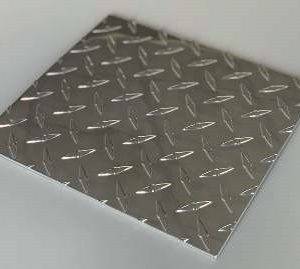 Tôle Aluminium Brut (3003 H22) Diamant