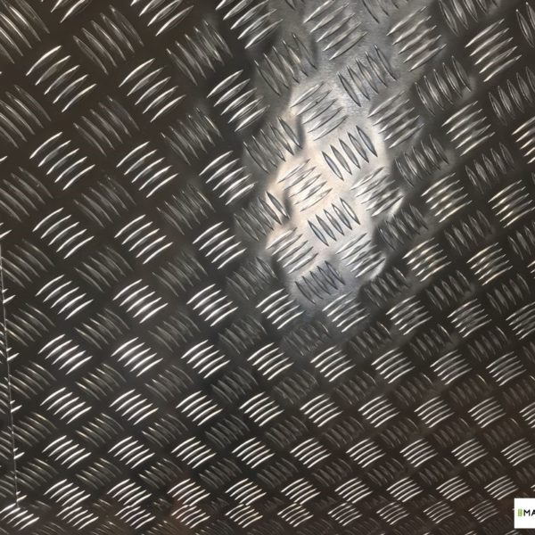 Plaque aluminium sans rebord - 60 x 40 cm x ep 3 mm - Mallard
