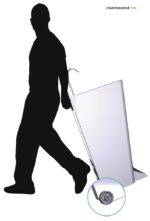 Lave mains autonome inox grand débit