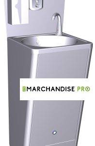 Lave mains inox sur pied intégral électronique