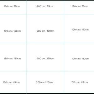 Tole alu brossé sur mesure