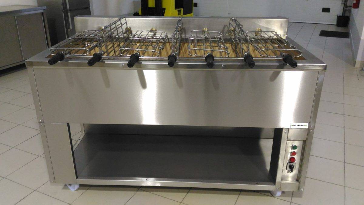 Barbecue charbon portugais