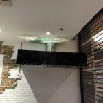 Hotte cubique en inox