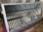 hotte inox professionnelle TRAPEZOIDALES