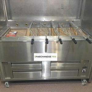 Barbecue : 5 Grilles rotatives