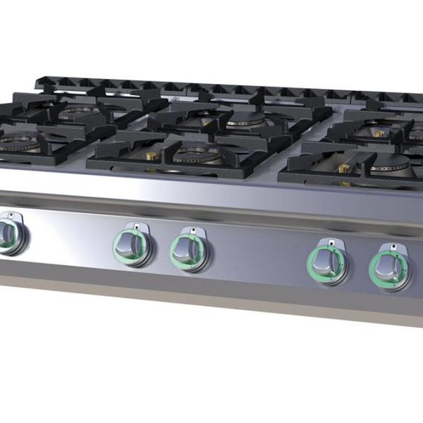 Plan de cuisson 6 Feux Gaz à Poser - SP 7012 G