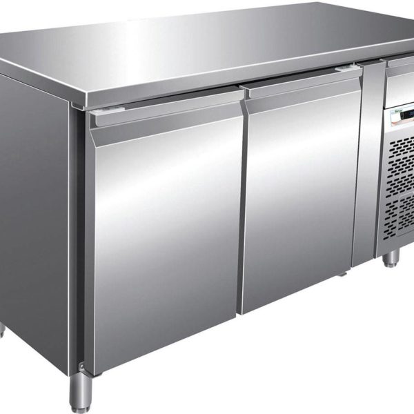Tour Pâtissier Réfrigéré Central 2 Portes - Dessus Inox - PA2100TN