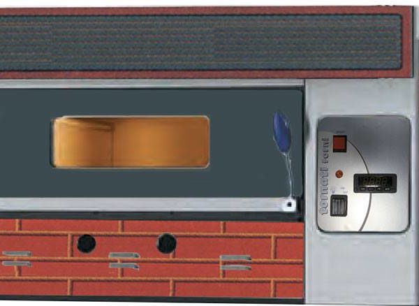 Four à Pizza à Gaz 06 Pizzas (2 x 400 x 600 mm) - TF 94 G