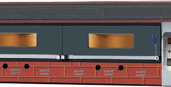 Four à Pizza à Gaz 12 Pizzas (4 x 600 x 400 mm) - TF 123 G