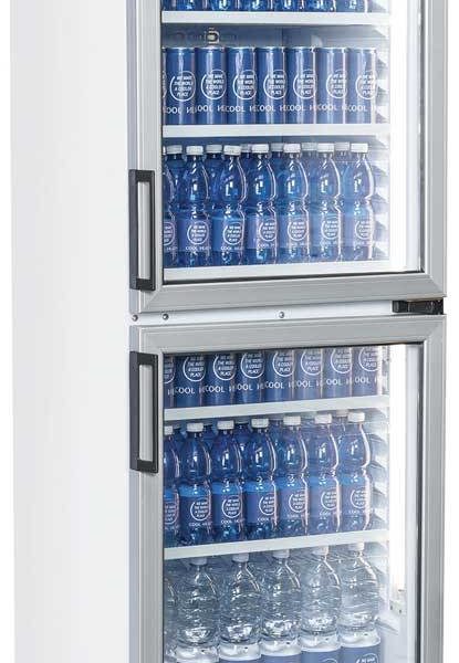 Armoire Réfrigérée 2 Portillons Vitrés - Sans Canopy - TMG 390