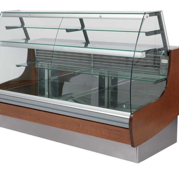 Vitrine Réfrigérée Vitres Bombées - SAFIRA 900 FE - VCR