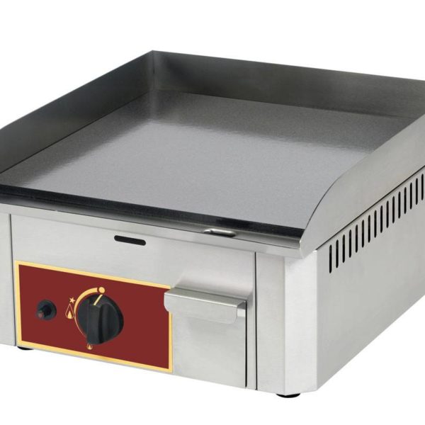 Plancha Gaz Simple Acier Lisse