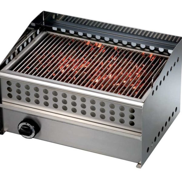 Grillade Charcoal Gaz Inox Grill ' Stone