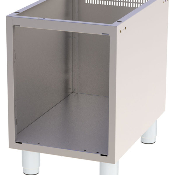 Soubassement Neutre Simple Inox Ouvert - P 740