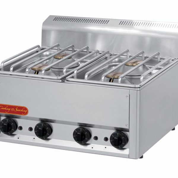 Réchaud Gaz 4 Feux à Poser - SP 60 GLS