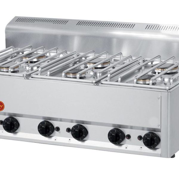 Réchaud Gaz 6 Feux à Poser - SP 90 GLS