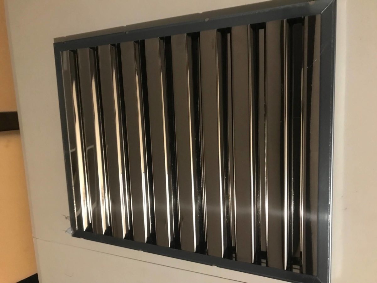 filtre à choc inox pour hotte