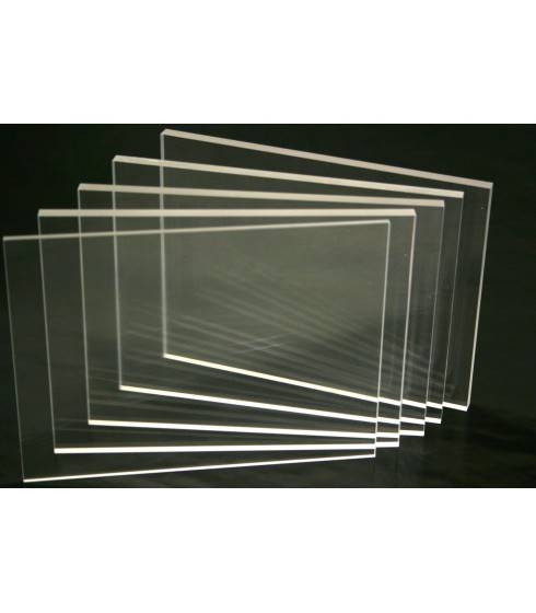 Plaque plexiglass transparent coulé 3mm