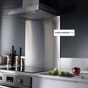 crédence alu brossé sur mesure