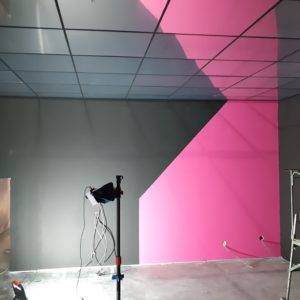 Dalle de faux plafond - Miroir Argent