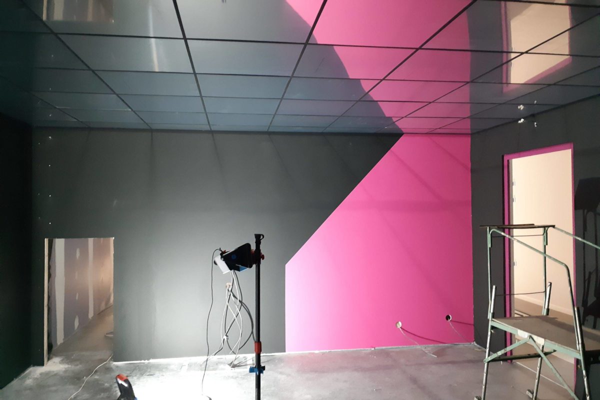 Dalle de faux plafond - Miroir Argent