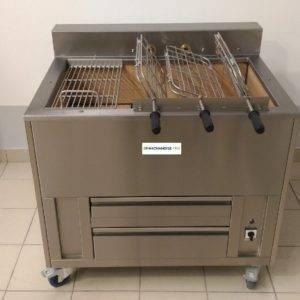 Barbecue au charbon de bois