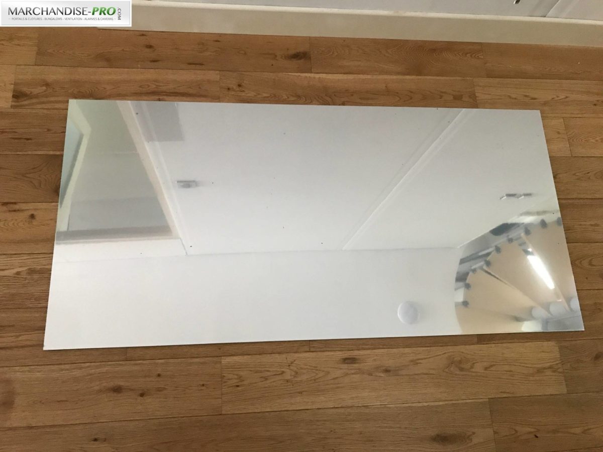 Miroir aluminium sur mesure incassable