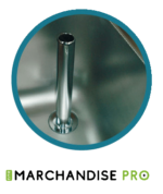 Plonge en Inox sur pied - 1 Bac égouttoir à DROITE – Image 3